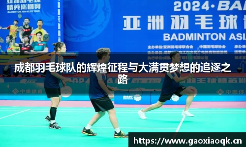 成都羽毛球队的辉煌征程与大满贯梦想的追逐之路